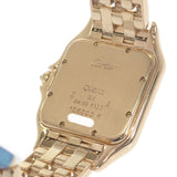 カルティエ CARTIER パンテールLM W25014B9 腕時計 K18イエローゴールド クオーツ シルバー文字盤 レディース【中古】【Aランク】
