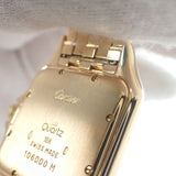 カルティエ CARTIER パンテールLM W25014B9 腕時計 K18イエローゴールド クオーツ シルバー文字盤 レディース【中古】【Aランク】