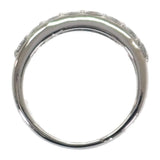 デザインジュエリー 6号 リング Pt900プラチナ ダイヤモンド レディース【中古】【Aランク】