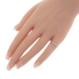 デザインジュエリー 6号 リング Pt900プラチナ ダイヤモンド レディース【中古】【Aランク】