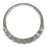 デザインジュエリー 11PD 15号 リング K14ホワイトゴールド ダイヤモンド レディース【中古】【Aランク】