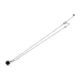 ブルガリ BVLGARI セーブ・ザ・チルドレン 356910 ネックレス シルバー925 オニキス ルビー ブラック レディース メンズ【中古】【Aランク】