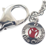 ブルガリ BVLGARI セーブ・ザ・チルドレン 356910 ネックレス シルバー925 オニキス ルビー ブラック レディース メンズ【中古】【Aランク】