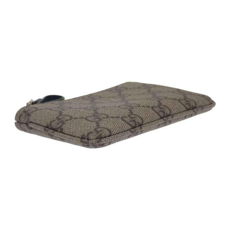グッチ GUCCI キーケース 819113 コインケース ポリウレタン ブラウン ゴールド金具 メンズ レディース【中古】【Aランク】