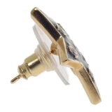 シャネル CHANEL CCスター ピアス メタル ブラック ゴールド ゴールド金具 レディース【中古】【Aランク】