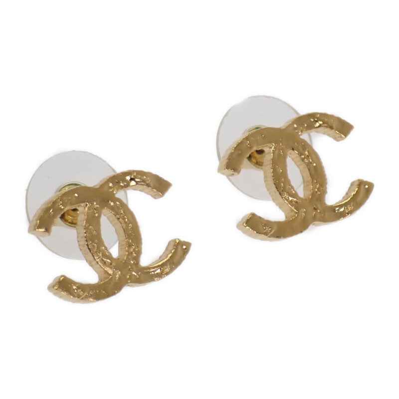 シャネル CHANEL ココマーク ABC502 ピアス メタル ゴールド レディース【中古】【Aランク】