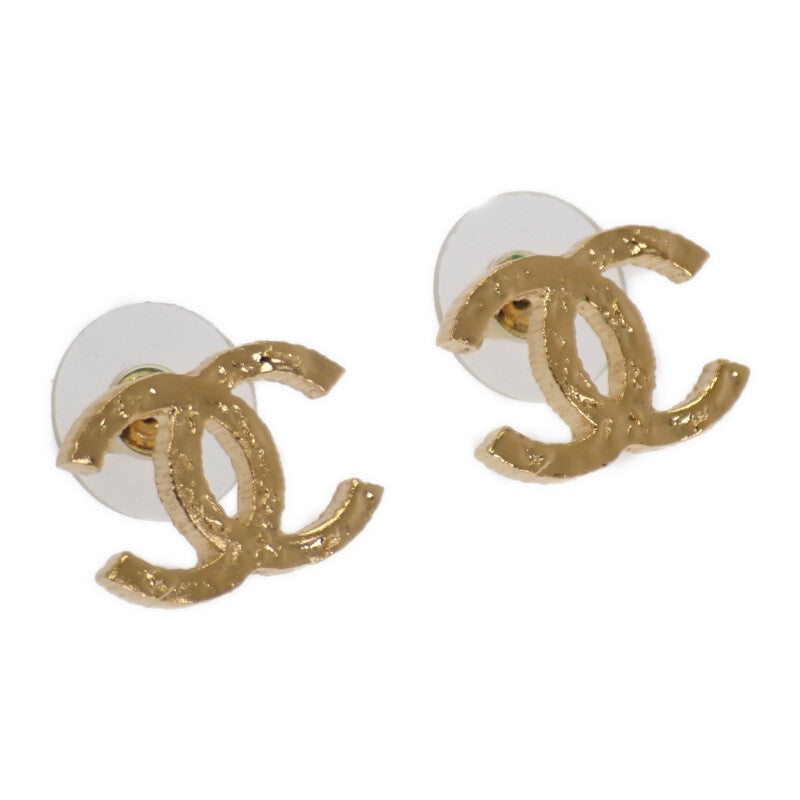 シャネル CHANEL ココマーク ABC502 ピアス メタル ゴールド レディース【中古】【Aランク】