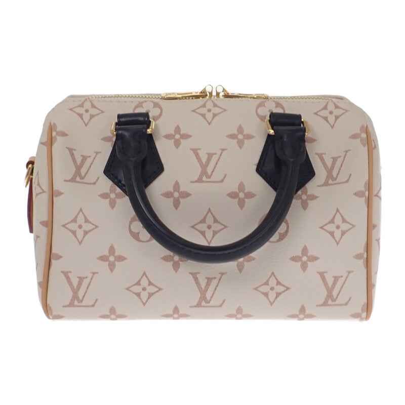 ルイヴィトン LOUIS VUITTON スピーディ バンドリエール 20 M46906 2WAYバッグ モノグラムデュンヌ ホワイト ベージュ レディース【中古】【Aランク】