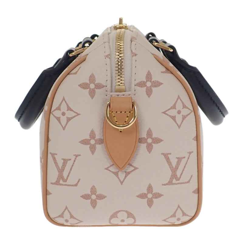 ルイヴィトン LOUIS VUITTON スピーディ バンドリエール 20 M46906 2WAYバッグ モノグラムデュンヌ ホワイト ベージュ レディース【中古】【Aランク】