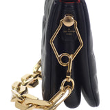 ルイヴィトン LOUIS VUITTON クッサンPM M21263 モノグラム 2WAYバッグ ハンドバッグ ショルダーバッグ クラッチバッグ レザー ブラック ゴールド金具 レディース【中古】【Aランク】