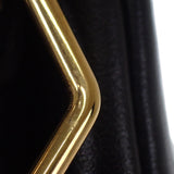 ルイヴィトン LOUIS VUITTON クッサンPM M21263 モノグラム 2WAYバッグ ハンドバッグ ショルダーバッグ クラッチバッグ レザー ブラック ゴールド金具 レディース【中古】【Aランク】