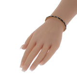 シャネル CHANEL CC ココマーク S B24P刻印 バングル メタル ブラック ゴールド レディース【中古】【ABランク】