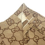 グッチ GUCCI ジャンボGG ハーフ 50 673181_ZAHT6_2580 パンツ コットン ポリエステル ベージュ メンズ【中古】【Aランク】