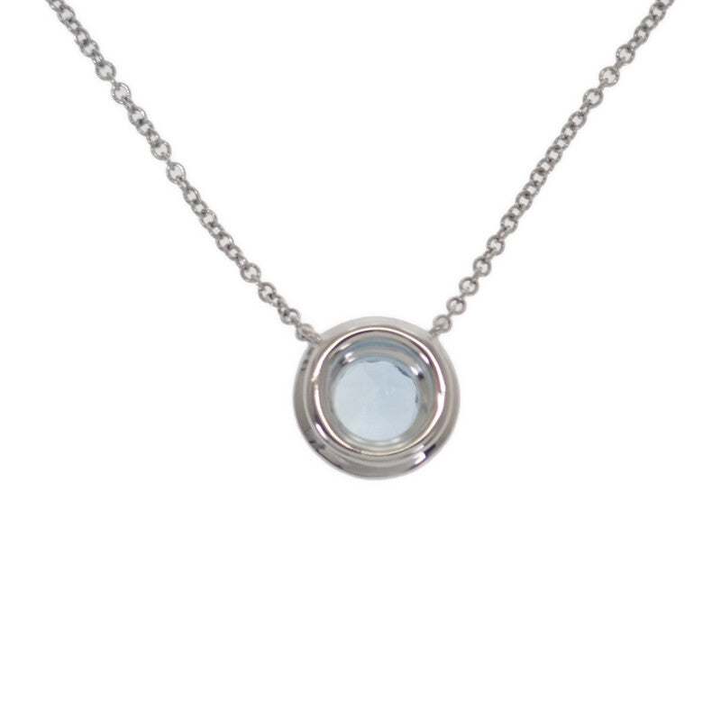 ティファニー TIFFANY&Co. ソレスト ペンダント 60005423 ネックレス Pt950プラチナ アクアマリン ダイヤモンド レディース【中古】【Aランク】