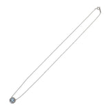 ティファニー TIFFANY&Co. ソレスト ペンダント 60005423 ネックレス Pt950プラチナ アクアマリン ダイヤモンド レディース【中古】【Aランク】