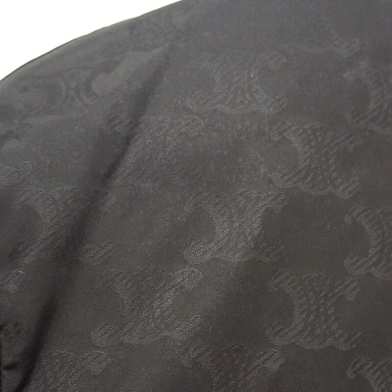 セリーヌ CELINE トリオンフ トラックスーツ RV0L6978Z.38NO ナイロンジャケット ナイロン ブラック メンズ【中古】【Aランク】