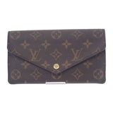 ルイヴィトン LOUIS VUITTON ポルトフォイユ・ジャンヌ M62155 長財布 モノグラムキャンバス フューシャ レディース【中古】【ABランク】