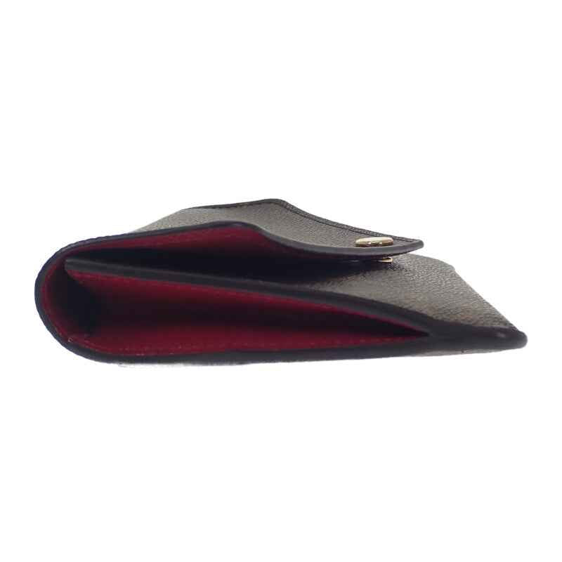 ルイヴィトン LOUIS VUITTON ポルトフォイユ・ジャンヌ M62155 長財布 モノグラムキャンバス フューシャ レディース【中古】【ABランク】