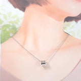 ブルガリ BVLGARI B-zero1 352815 ネックレス K18ホワイトゴールド レディース【中古】【Aランク】