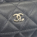シャネル CHANEL タイムレスクラシック AP3753 リュック・デイパック キャビアスキン ブラック ゴールド金具 レディース【中古】【Aランク】