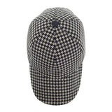 ディオール Dior ベースボール 千鳥格子 25PDP922I120 キャップ ウール ナイロン シルク ブラック ホワイト 57 レディース【中古】【Aランク】