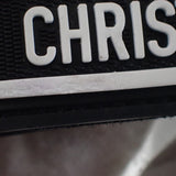 ディオール Dior ベースボール 千鳥格子 25PDP922I120 キャップ ウール ナイロン シルク ブラック ホワイト 57 レディース【中古】【Aランク】