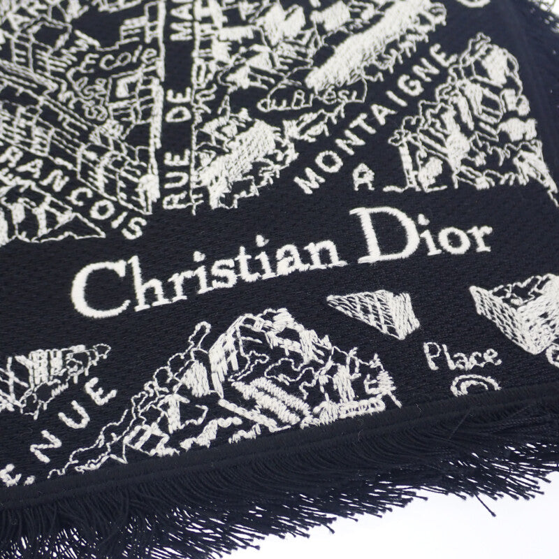 ディオール Dior プレースマット 2枚セット HYO04SPP0U_C900 その他小物 コットン ブラック レディース【中古】【Aランク】