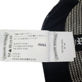 クロムハーツ CHROME HEARTS トラッカーキャップ 香港限定品 キャップ コットン ポリエステル シルバー ブラック シルバー金具 OS メンズ【中古】【Sランク】