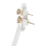 デザインジュエリー ピアス K18イエローゴールド ダイヤモンド レディース【中古】【Aランク】