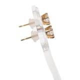 デザインジュエリー スタッドピアス ピアス K18イエローゴールド ダイヤモンド レディース【中古】【Aランク】