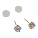 デザインジュエリー ハートアンドキューピット ピアス K18イエローゴールド ダイヤモンド レディース【中古】【Aランク】