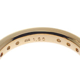 デザインジュエリー フルエタニティ 11号 リング K18イエローゴールド ダイヤモンド レディース【中古】【Aランク】