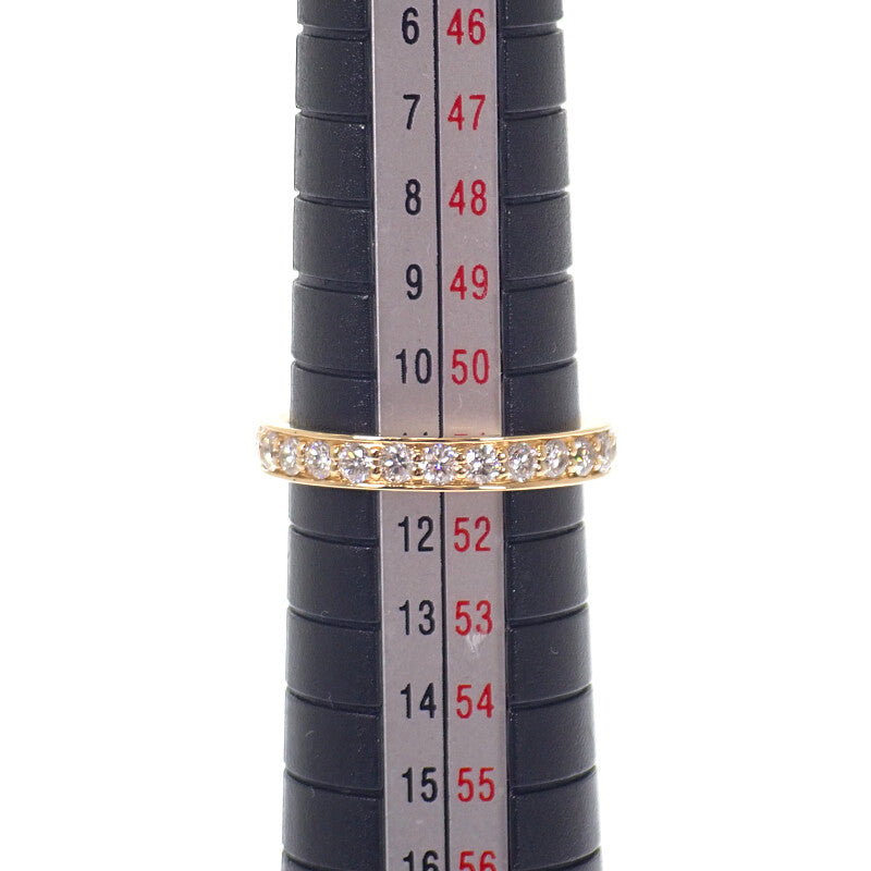 デザインジュエリー フルエタニティ 11号 リング K18イエローゴールド ダイヤモンド レディース【中古】【Aランク】
