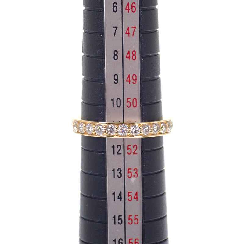 デザインジュエリー フルエタニティ 11号 リング K18イエローゴールド ダイヤモンド レディース【中古】【Aランク】
