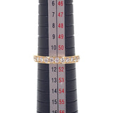 デザインジュエリー フルエタニティ 11号 リング K18イエローゴールド ダイヤモンド レディース【中古】【Aランク】