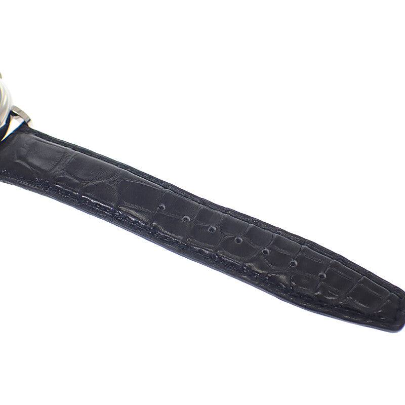 IWC インターナショナルウォッチカンパニー IWC ポートフィノ・オートマティック “150 イヤーズ” 世界2000本限定 IW356519 腕時計 ステンレススチール アリゲーター ホワイト ブラック 自動巻き ホワイト文字盤 シルバー金具 メンズ【中古】【Aランク】