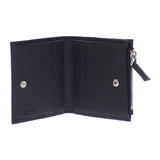 プラダ PRADA Re-Nylon カードケース 2ML049_2DMH_F0002 二つ折り財布 サフィアーノ ブラック シルバー金具 メンズ レディース【中古】【Aランク】