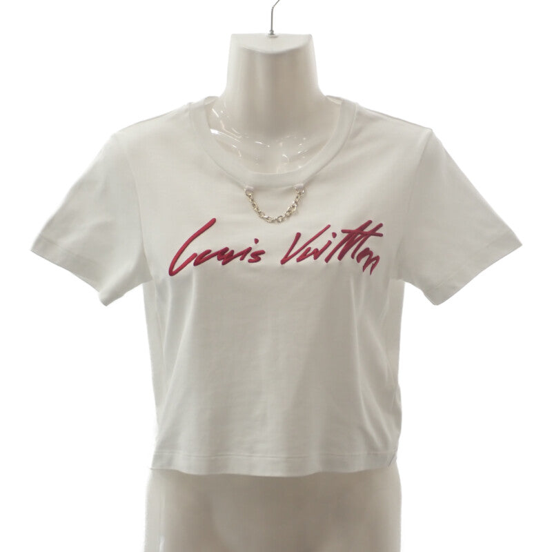 ルイヴィトン LOUIS VUITTON クロップトップ XS 1AHJHR 半袖Tシャツ 