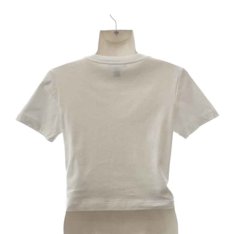 ルイヴィトン LOUIS VUITTON クロップトップ XS 1AHJHR 半袖Tシャツ コットン ホワイト レディース【中古】【Aランク】