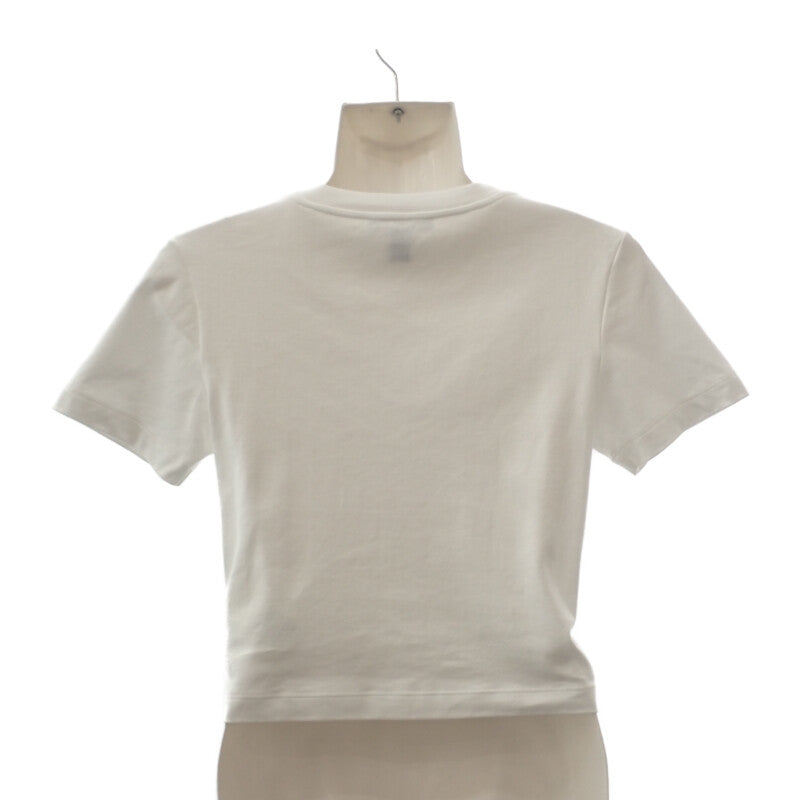 ルイヴィトン LOUIS VUITTON クロップトップ XS 1AHJHR 半袖Tシャツ コットン ホワイト レディース【中古】【Aランク】