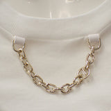 ルイヴィトン LOUIS VUITTON クロップトップ XS 1AHJHR 半袖Tシャツ コットン ホワイト レディース【中古】【Aランク】