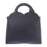 ティファニー TIFFANY&Co. リターントゥ トート 75508038 ショルダーバッグ レザー ブラック シルバー金具 レディース【中古】【Aランク】