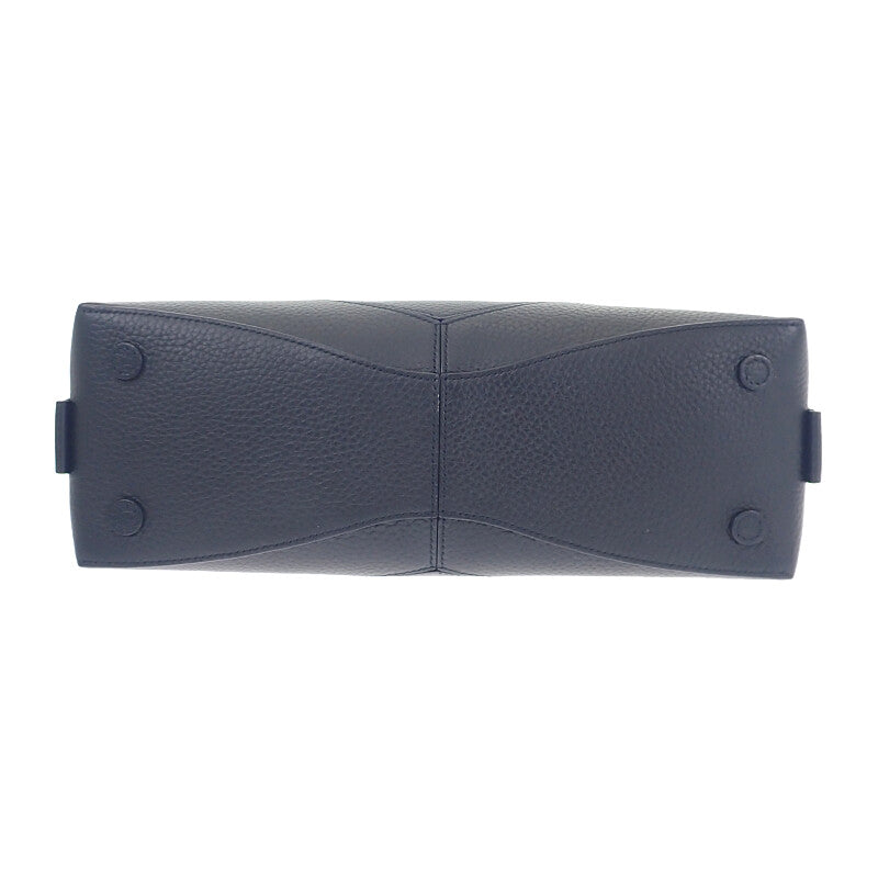 ティファニー TIFFANY&Co. リターントゥ トート 75508038 ショルダーバッグ レザー ブラック シルバー金具 レディース【中古】【Aランク】