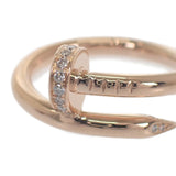カルティエ CARTIER ジュストアンクル 14号 54 B4094854 リング K18ピンクゴールド ダイヤモンド レディース【中古】【Aランク】