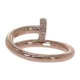 カルティエ CARTIER ジュストアンクル 14号 54 B4094854 リング K18ピンクゴールド ダイヤモンド レディース【中古】【Aランク】