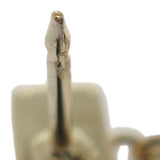 シャネル CHANEL ロゴ ピンブローチ ブローチ メタル ブラック ゴールド レディース【中古】【Aランク】