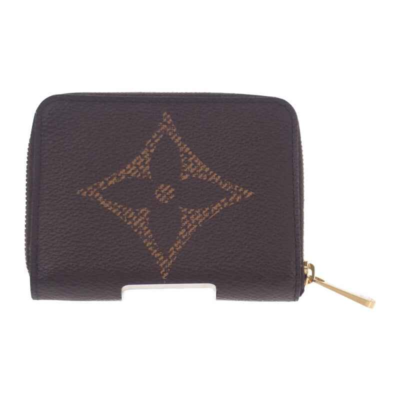 ルイヴィトン LOUIS VUITTON ジッピーコインパース M69354 コインケース モノグラム・ジャイアント ブラウン ゴールド金具 メンズ レディース【中古】【ABランク】
