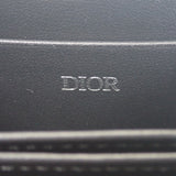 ディオール Dior グラビティ ジップ 2ESBC316FLG_H00N コインケース カーフ ブラック シルバー金具 レディース メンズ【中古】【Aランク】