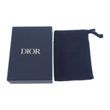 ディオール Dior グラビティ ジップ 2ESBC316FLG_H00N コインケース カーフ ブラック シルバー金具 レディース メンズ【中古】【Aランク】