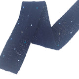 エルメス HERMES シルク ニットタイ ドット柄 H903011T16 ネクタイ シルク ネイビー メンズ【中古】【Aランク】